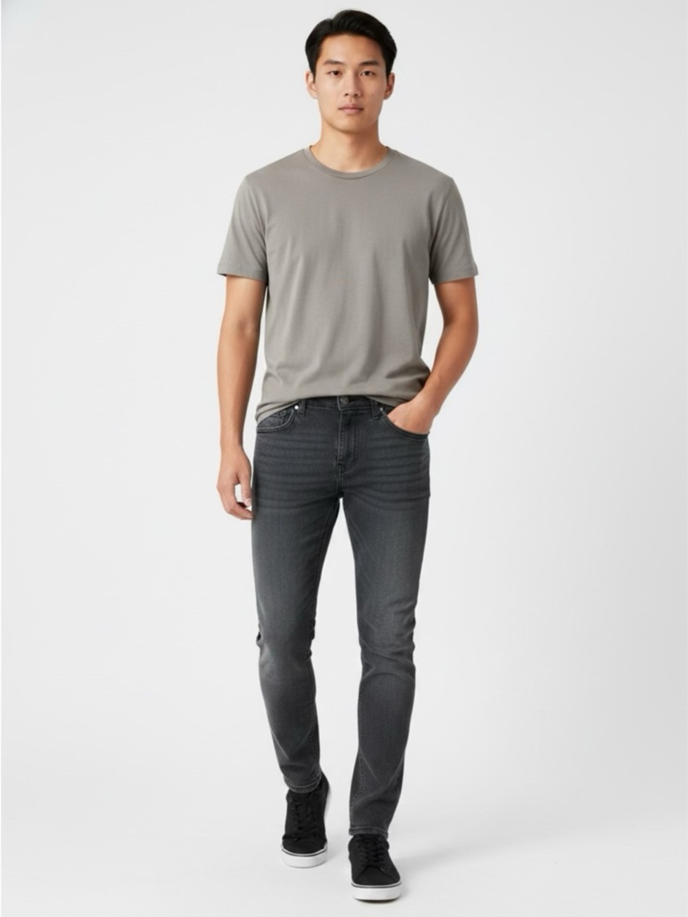 🌚 Levi’s Big Kid Boys’ Skinny Fit Jeans in Black Wash~Sz 16 Reg~Low Rise~28X30